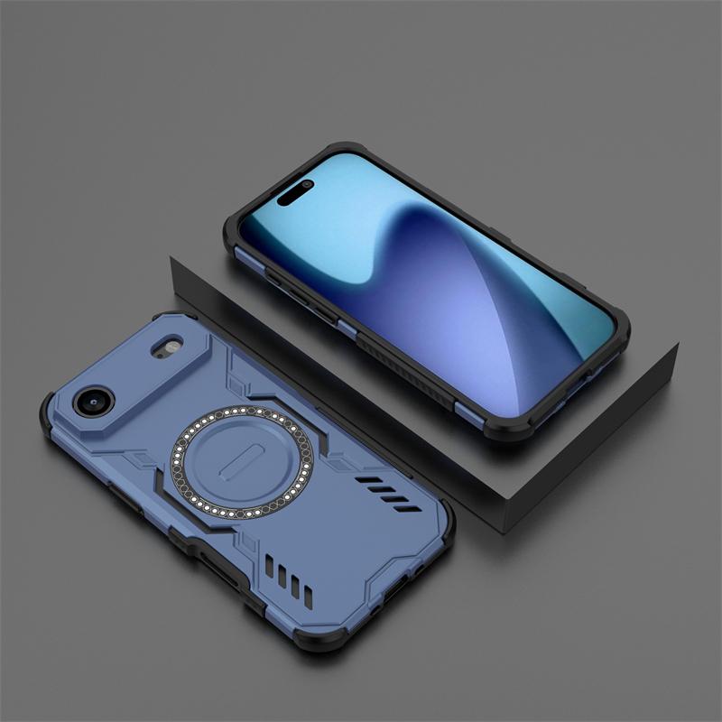 For iPhone 17 Air Case For iPhone 17 Pro Max 17 Air Anti-knock Magnetic Adsorption Wireless Charge Cover For iPhone 17 Air Case