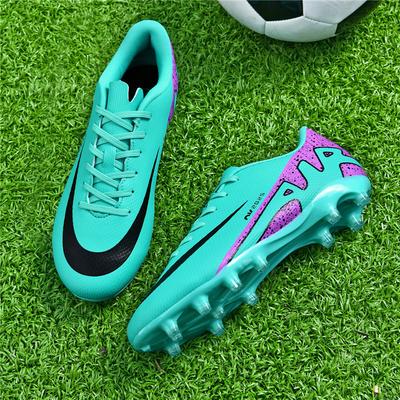 Scarpe da Calcio High-Top per Uomo e Donna Resistenti all'Usura e Antiscivolo Professionali Sneakers con Tacchetti Lunghi Scarpe da Allenamento per Calcio con Tacchetti Spezzati