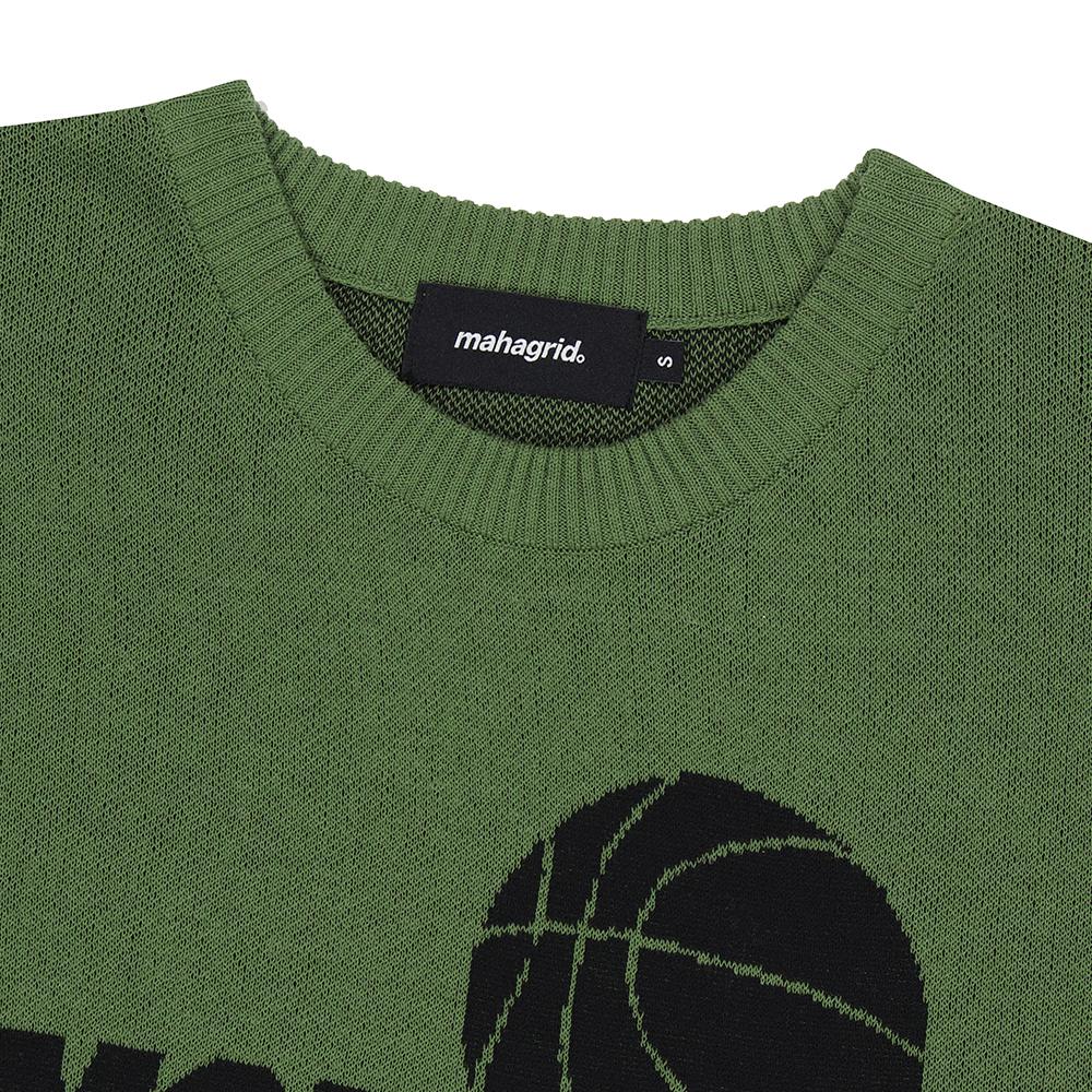 MAHAGRID Mgd Basket Half Knit Green(Mg2Dmmk603A)