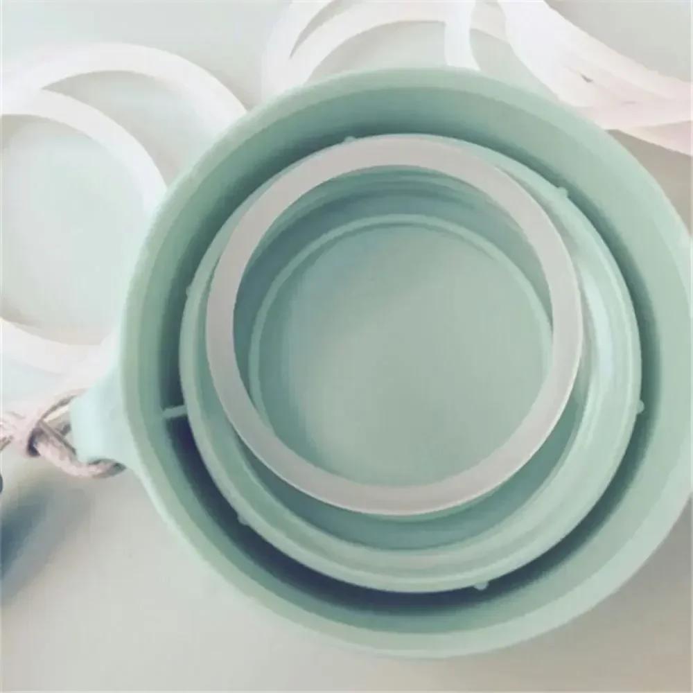 1Pcs Waterproof Silicone Sealing Ring Water Cup Accessory Food Grade Rubber Ring Insulation Cup Universal Leak-proof Gasket