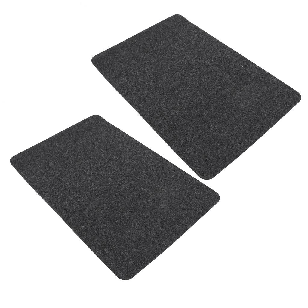 2 ST Värmebeständig Matta Halkfri Glasfiber och Silikonharts Bänkskiva Skyddsmatta för Hemmet