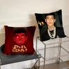 Rapper Natanaels Cano Pillow Case Fashion Square Pillowcase Bedroom Sofa Room Ins Decoration Leisure Cushion Cover 40x40