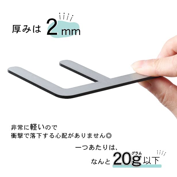 Katachi Lab Floor Number Display Plate 8 Bee Stainless Steel Style Silver Round Gothic Numbers Silver Outdoor Suitable Seal Type Made In Japan