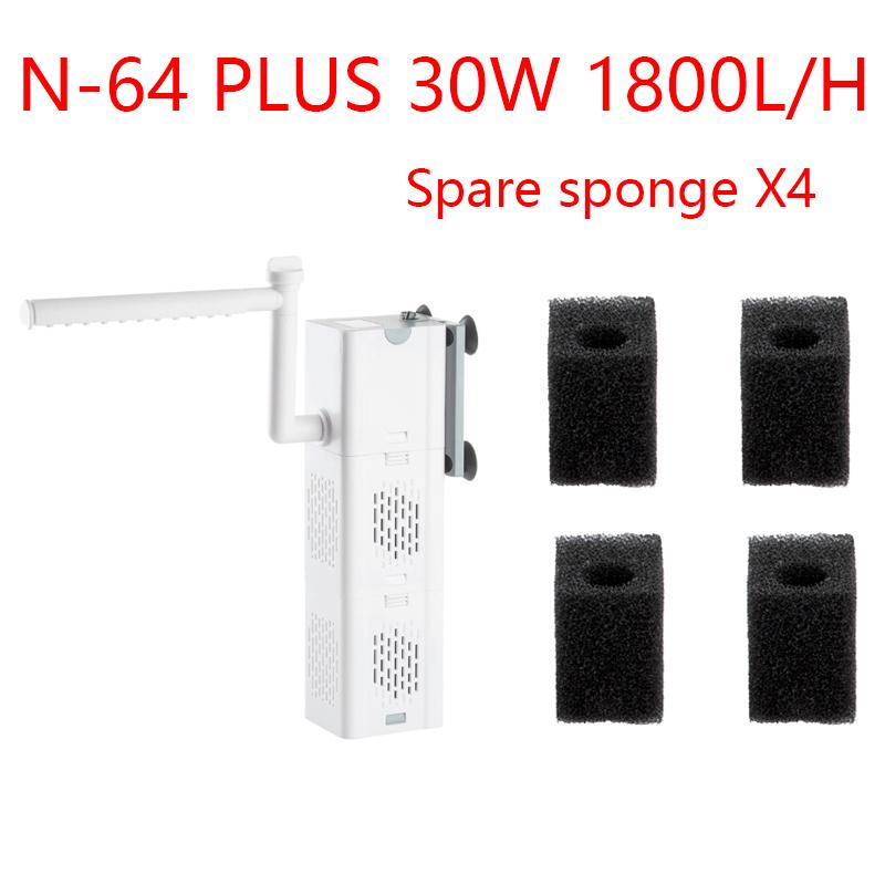 Oxygen Air fish tank filter Aquarium Filter pump Fish Tank Pump 110V 220V water pump aquarium DIY box Sponge bacteria ball ring