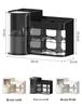 High-Capacity Dustproof Skincare & Cosmetics Organizer with Desktop Drawers
