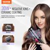 VEVOR Hair Blow Dryer Brush, 4 in 1 Ionic Hair Dryer and Styler Volumizer with 75mm Ceramic Coating Oval Barrel & 3 Heat Settings