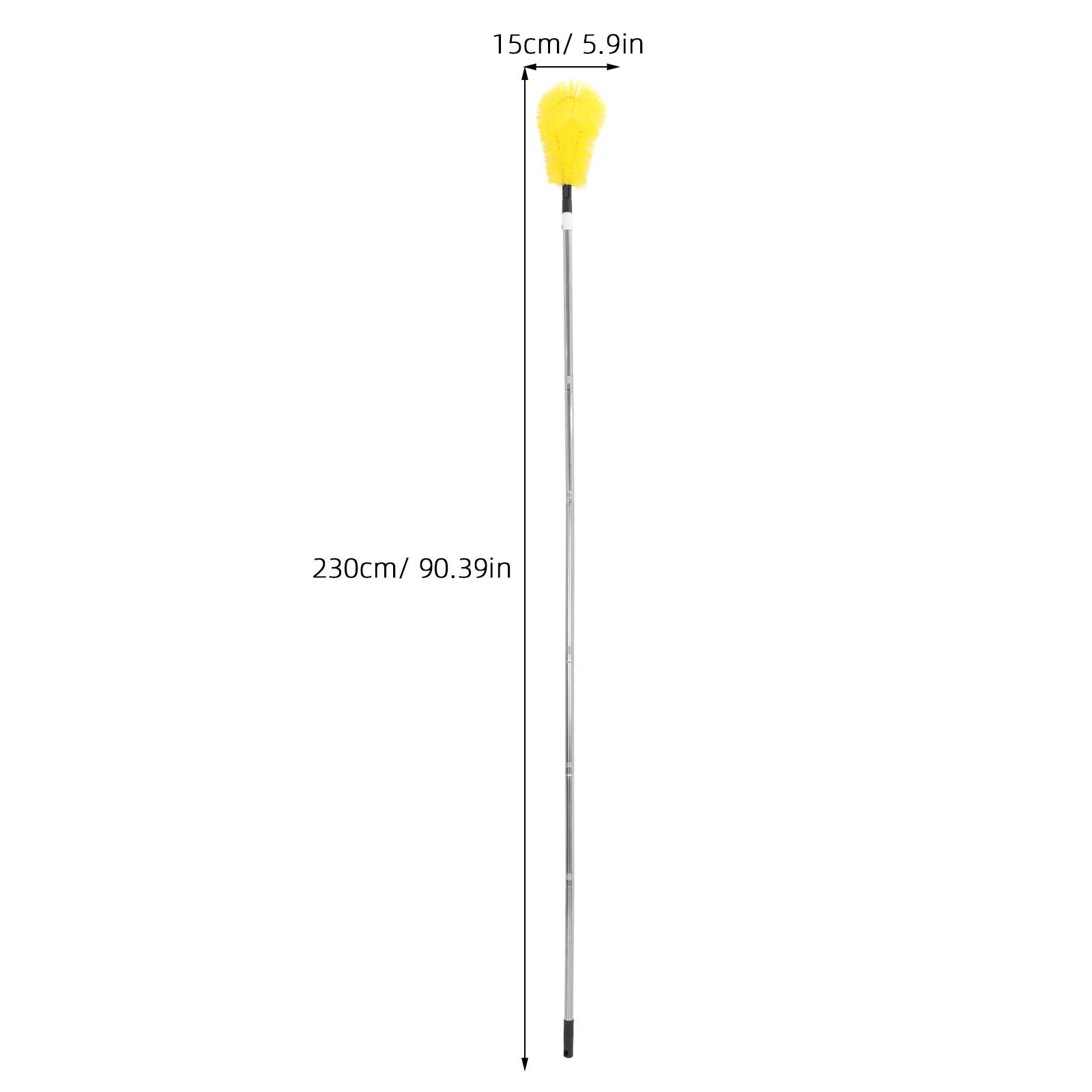 

230cm Extendable Telescopic Gutter Cleaning Brush Roofing Tool Easy Remove Sink Filter Sewer Brush For Roof Drainage Clean Tool