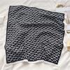 Xiaoxiangfeng Luxurious Temperament Silk Scarf Small Square Scarf Thin Herringbone Pattern Headscarf Imitation Velvet Shawl Scarf Scarf Women