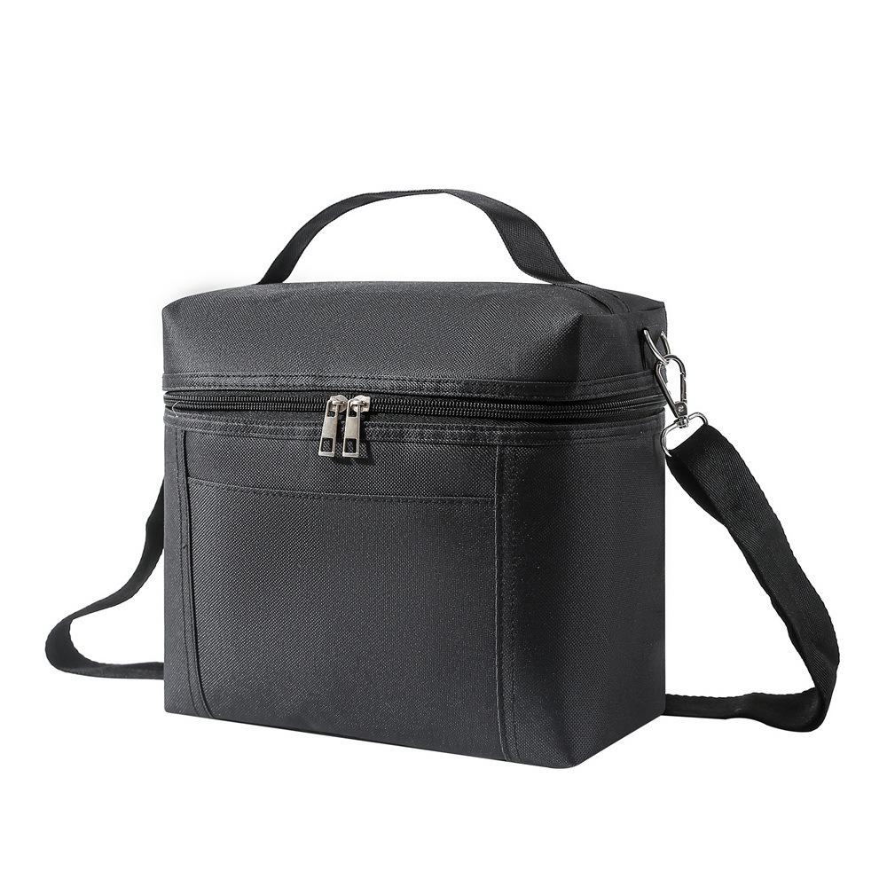 Large Capacity Insulated Lunch Bag Adjustable Shoulder Strap Food Tote Bag Picnic Bag  Lunch