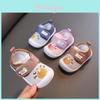 Baby Toddler Talking Shoes With Cartoon Embroidery Design For Early Walkers And Toddler Boys And Girls