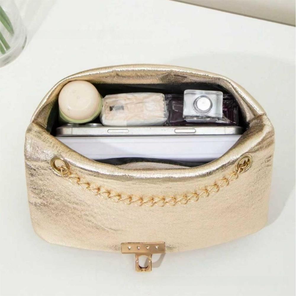 Trend Casual Gold Chain Crossbody Bag Elegant Versatile Shoulder Bag Messenger Bag Women