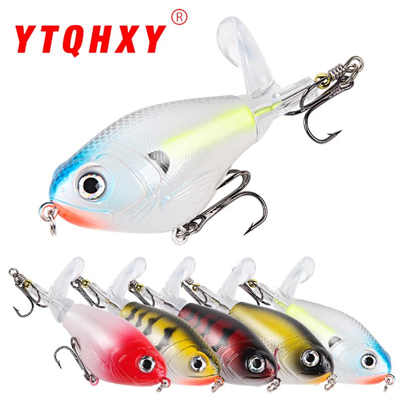 Little Fatty Propellergeräusch Oberflächenköder 11.5g/16g - mit verbesserten Drillingen