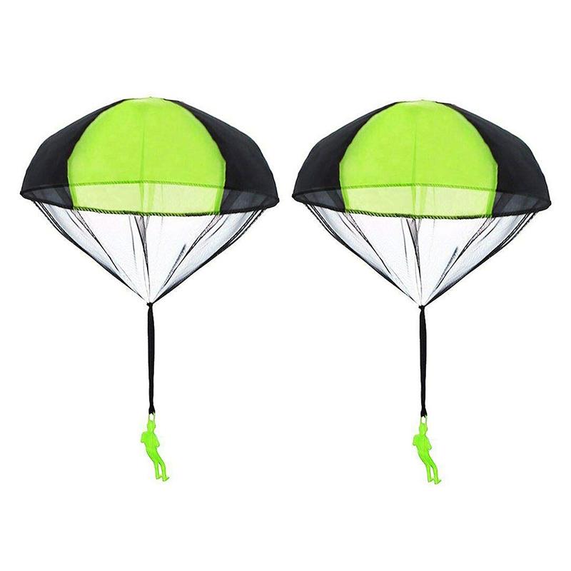 1PC/2PC Hand Parachute Mini Hand Thrown Parachute Spring Outdoor Sport Game Supplies Flying Parachute Creative Gift Boy Girl ZYF