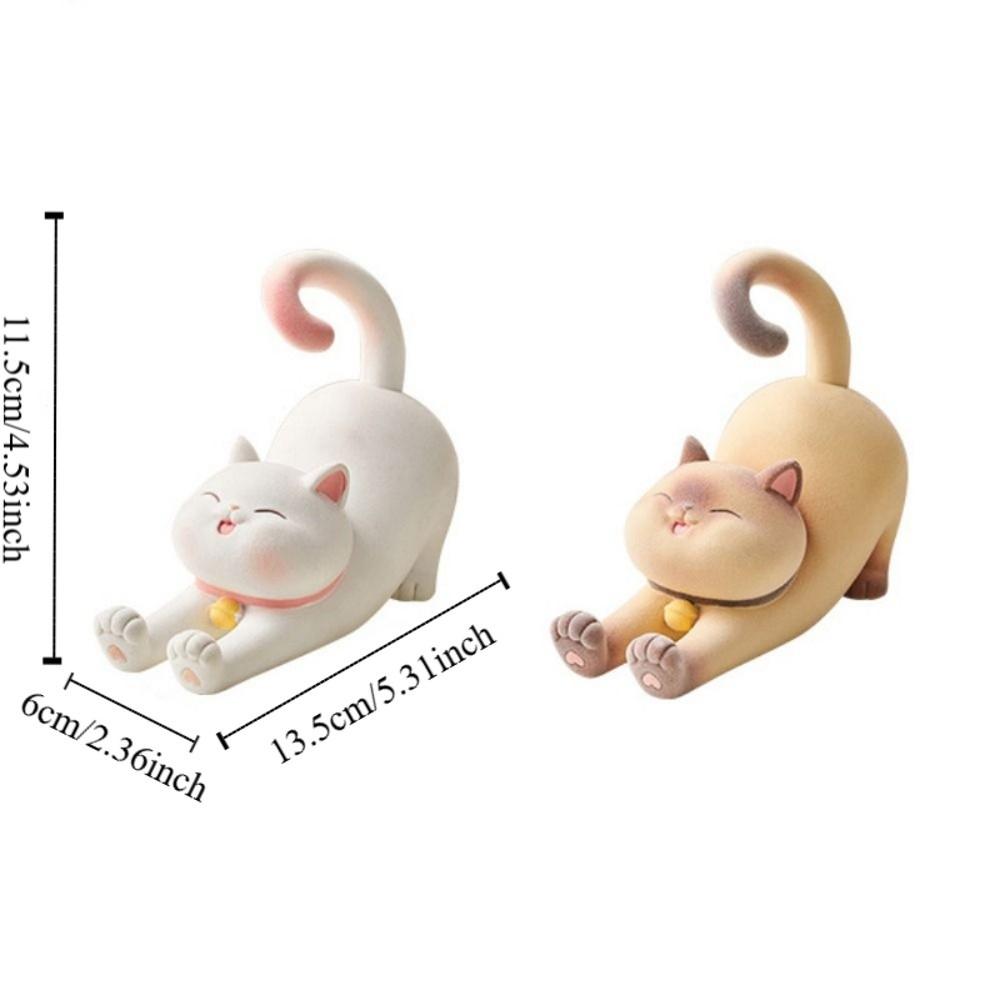 Multi-functional Cat Mobile Phone Holder Anti-slip Cat Desk Lazy Bracket  Smart Phone Display