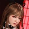Head with Realistic Oral Function 100% Silicone Compatible with 130-180cm Sex Dolls M16 Thread Interface Wig & Implant Hair Options 3kg