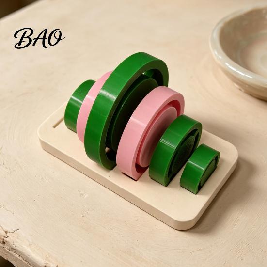 Pottery Class Practice Equipment Foot Ring Tools Set, 6 Sizes Clay Base Aligner Templates, Handmade Set Shaping for Ceramic Mugs Bowls Vases,