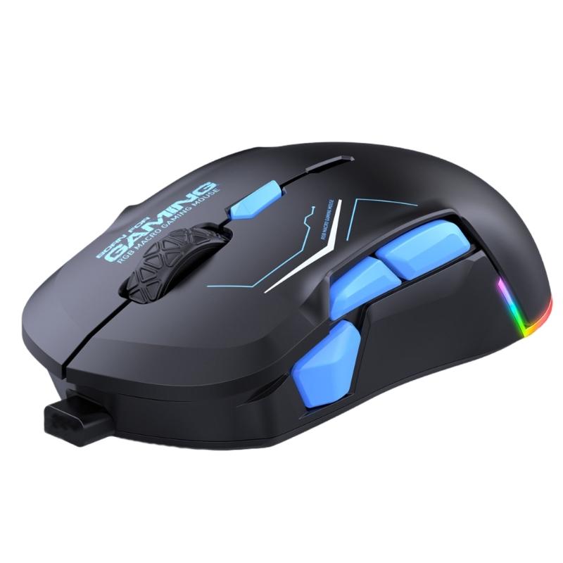 2.4G Wireless Mouse for Laptop Ergonomic Computer Mouse Adjustable 10000DPI 10 Button Cordless Mouse Wireless Mouse
