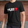 T-shirt da uomo e da donna Divertente Amante dei Gatti Tipografico Design Fusa