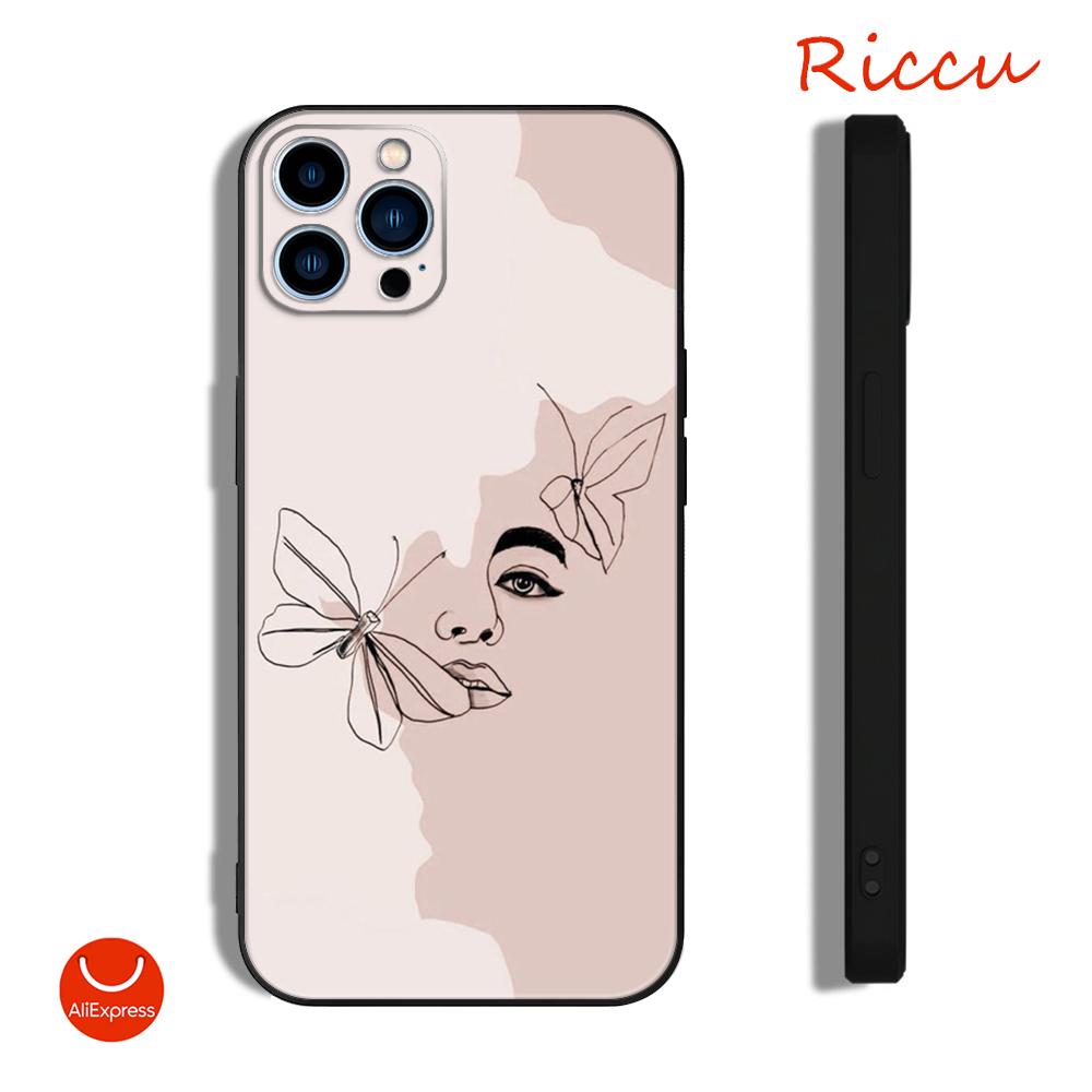 FOR IPhone 14 Beautiful Body Line Art Soft Case for Iphone 14 11 12Pro 8 7 Plus X 13Pro MAX SE2020 XR XS Covers