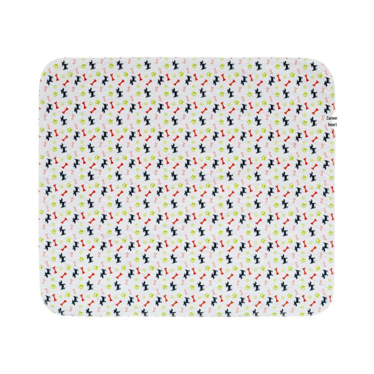 Washable Non-Slip Pet Training Pad - Quick Absorption Thickened Urine Barrier for Cats and Dogs