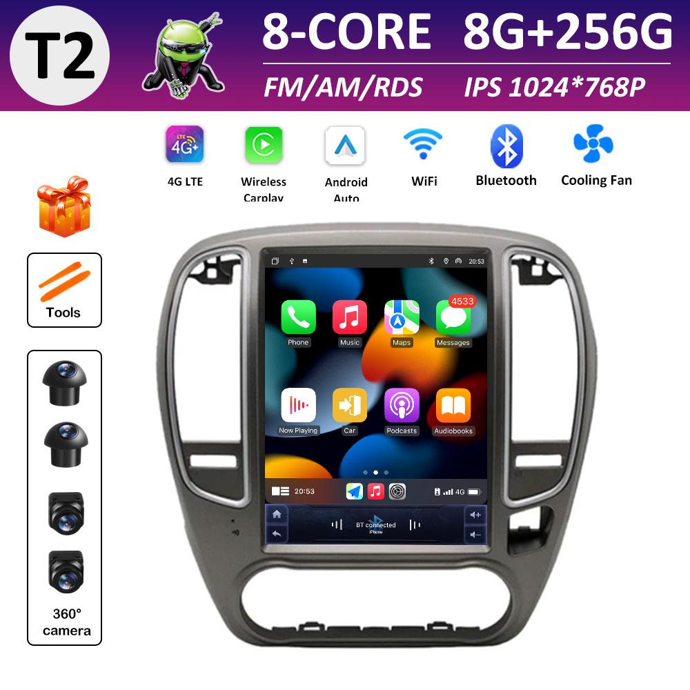 GPS Navigation Android OS for Nissan Bluebird Sylphy G11 2005 2006 2007 2008 - 2012 IPS Touch Screen DSP Stereo Wireless Carplay