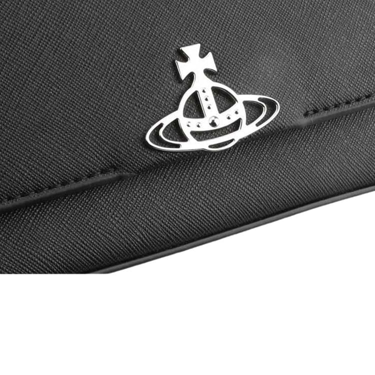 Vivienne Westwood Vivienne Westwood Polyurethane Shoulder Bag, Crossbody Bag, Handbag Small Women's Black 4304006RUS000BN401