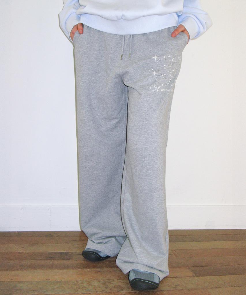 AMES-WORLDWIDE 52 Hotfix Sweat Pants Gray