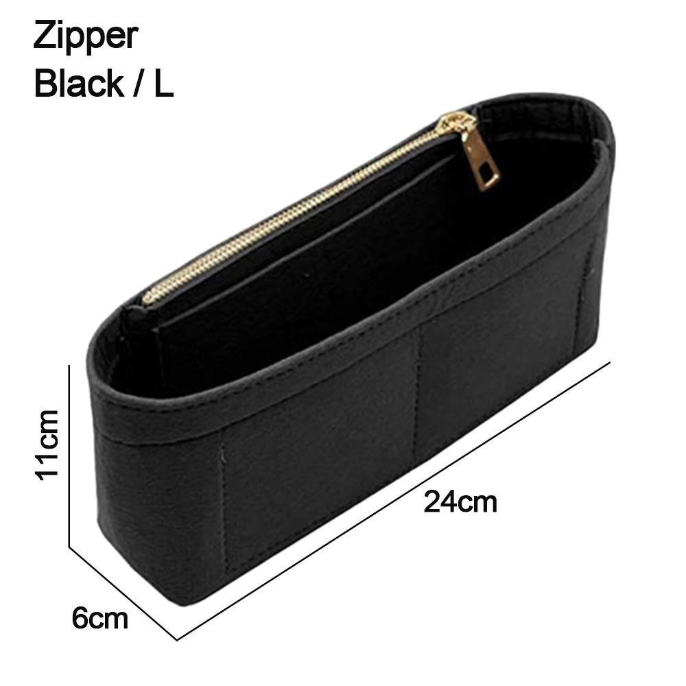 Portable Felt Handbag Insert Bag Black Khaki Storage Organization Internal Bag Purse Liner For Marmont