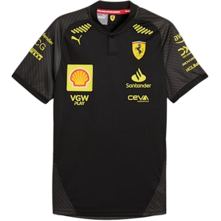 

Puma Scuderia Ferrari Team Monza Forever Better Drycell Comfortable Soft Skin-Friendly Short Sleeve T-Shirt Men Tops Black 763880-01 XL