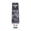 M.2 NVME Riser Board USB3.1 Hard Disk Converter 10Gbps Gen 2 SSD Converter Plug and Play for Samsung WD Black Intel NVME SSD