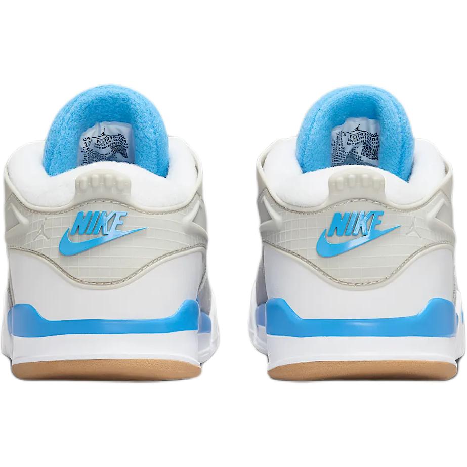 Air Jordan 4 RM PS Blanc/Blanc/Gris Neutre Chaussures de Sport pour Enfants FQ7936-104