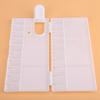 Foldable 24 Grids Artist Square Plastic Palette Paint Tray Watercolor Box Oil Painting Tool