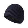 Men's Fleece-Lined Knit Beanie - Thickened Thermal Winter Hat for Extreme Cold Weather