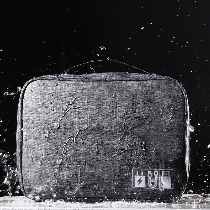 1/3pcs Digital Separated Travel Bag Large Capacity and Multifunctional Mobile Data Cable Power Bank USB Storage Bag