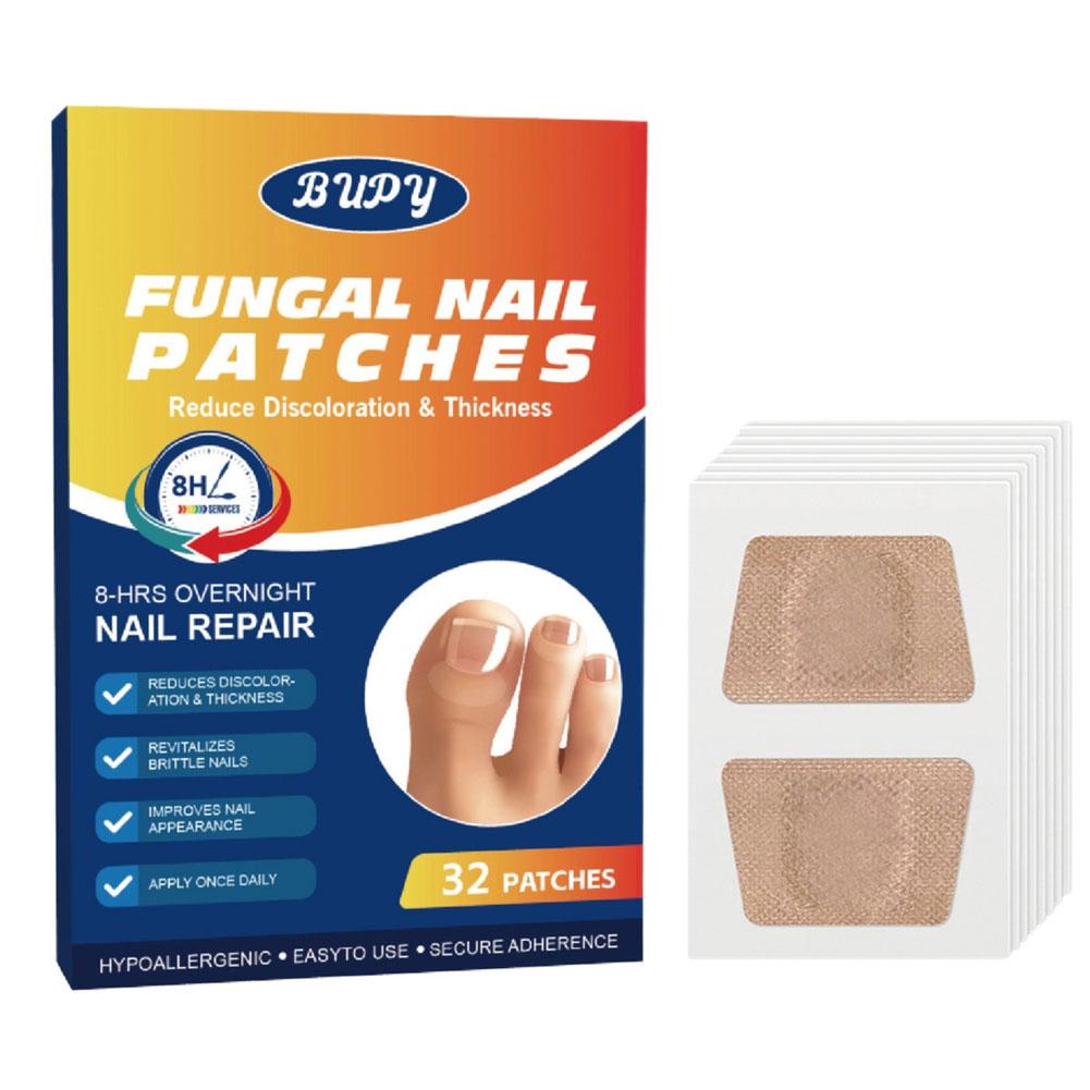 

Toenail Fungus Patch Waterproof Nail Repair Patches Nail Ingrown Correction Sticker Damaged Discolored Nail Foot Care Tool