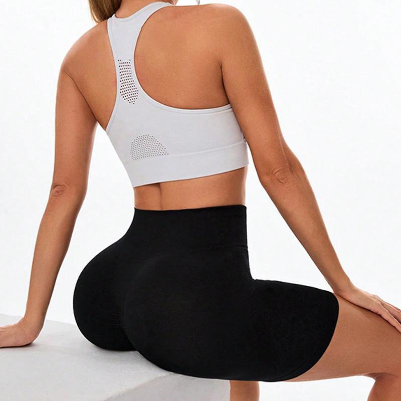 High-Waisted Butt-Lifting Tummy-Control Yoga Shorts for Women