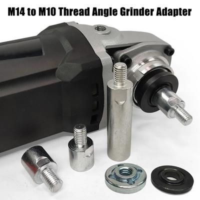 Durable Tool M14 To M10 Thread Slotting Retrofitting Accessories Angle Grinder Adapter Polishing Connecting Rod