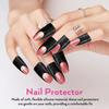 100Pcs Reusable Nail Polish Stickers U-Shape Anti-Overflow Tape  Nail Art Tools