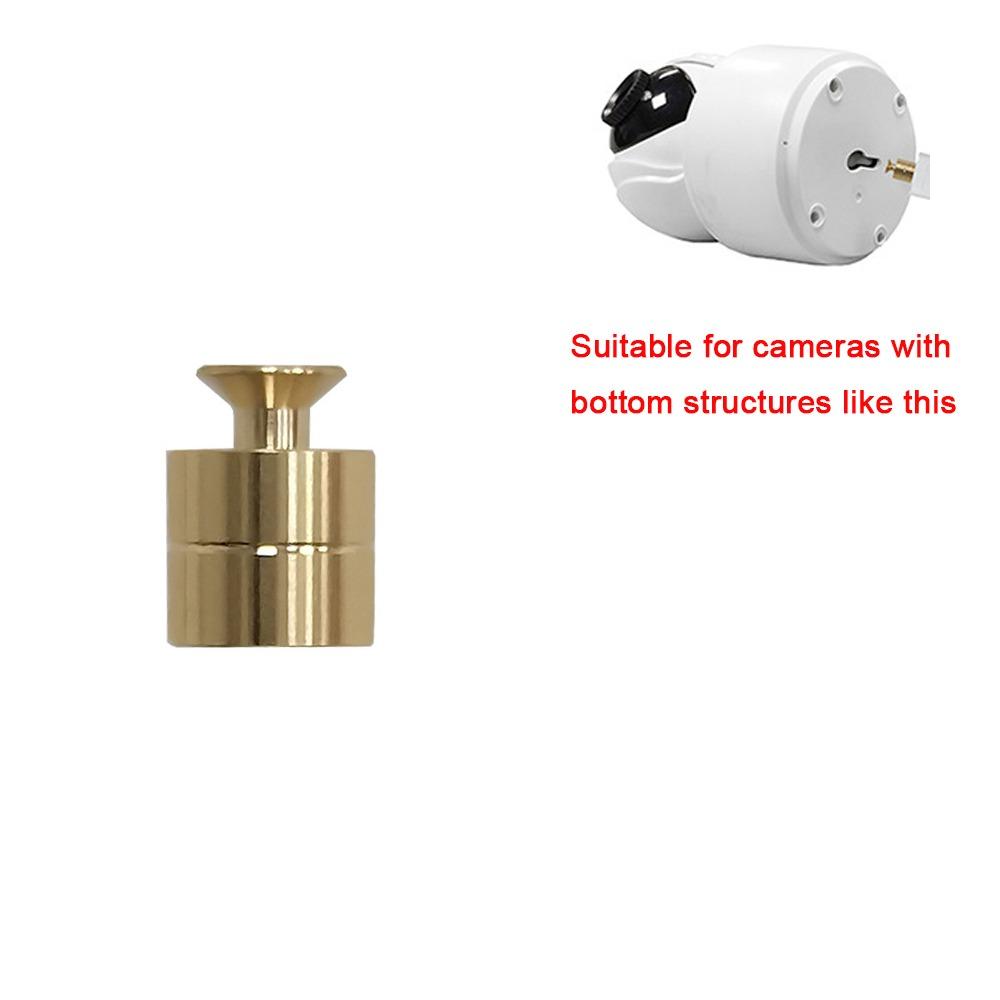 With 1/4 Screw 360° Rotation Mini Camera Holder Adjustable Clip Fixation Smart Camera Mount No Punching Monitor Bed Bracket