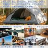 QEZER Winter Down Sleeping Bag, Envelope-Style, Lightweight, Premium Down Fill, 800g-1500g Fill, 400T Water-Repellent, Compact, Fully Openable, Leg Op