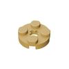 Small Particle Moc Blocks 2x2 Round Plate with Axle Hole - Compatible with Lego 4032