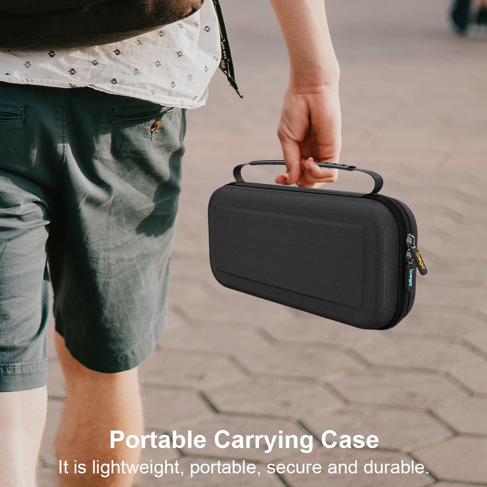 Portable Storage Bag For Nintendo Switch 2 Waterproof Case Hard Shell For NS 2 Console Carrying Case with 12 Game Cartridge Slot