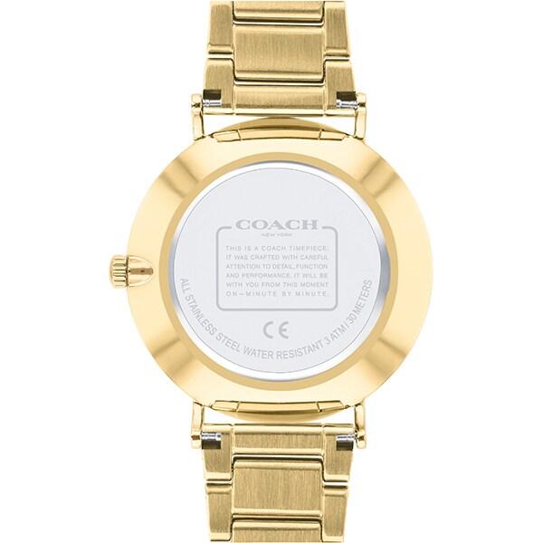 Coach PERRY 14503345 36mm Stainless Steel White Dial Wrist Watch