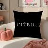 Mr Worldwide PPitbull Cushion Cover Pillowcase Short Plush Invisible zipper Room Sofa Cushion Cover