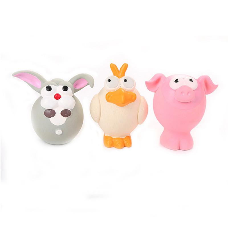 squeaky rabbit dog toy