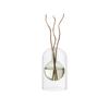 Transparent Double-layer Glass Vase Scented Bottle Candlestick Incense Base  Terrarium Flower Vase Home Decoration Accessories