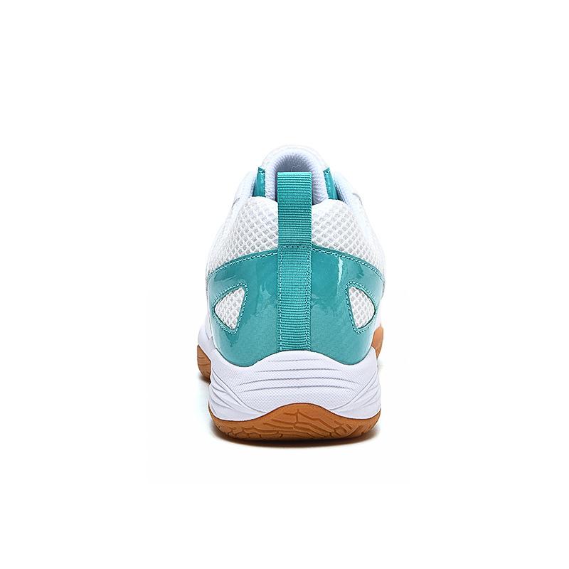 Nové prodyšné tenisové boty tlumící nárazy pro muže a ženy, badmintonové boty s rovnou podrážkou, lehké sportovní boty na stolní tenis a badminton