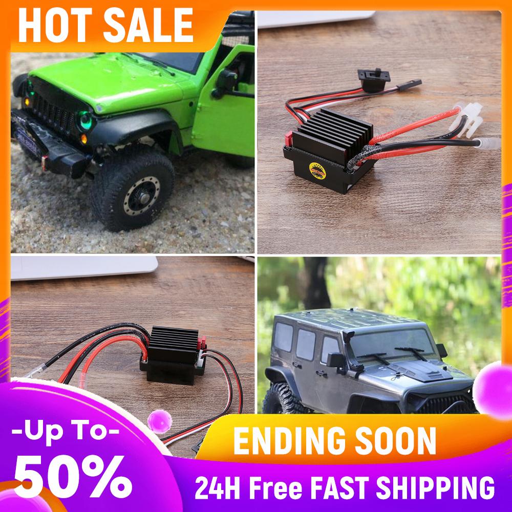 

For 1/10 RC Cars Truck Waterproof Welding Wire Motor Alloy Brushed ESC Combo Kits for Children Playing Christmas Gift China Mainland