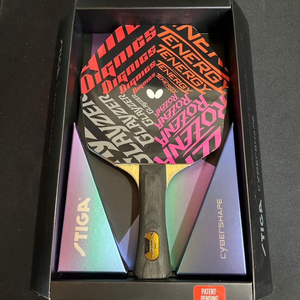 Used [With box] [Almost unused] STIGA CYBERSHAPE WOOD