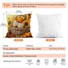 Herbst Erntedank Kürbis Kissen Kissenbezug Polyester Kissenhülle Zierkissen Kissenbezug Heim Sofa Dekor
